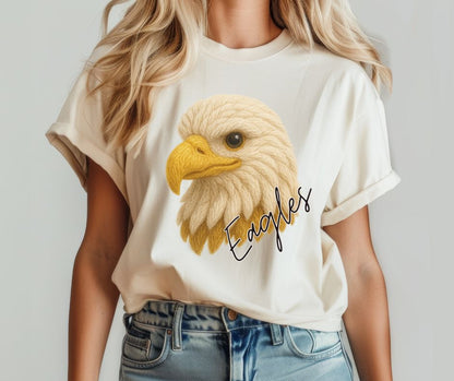 Eagles (Faux Yarn Mascot) - DTF