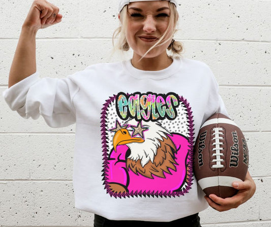 Eagles (Pink Jersey Mascots) - DTF