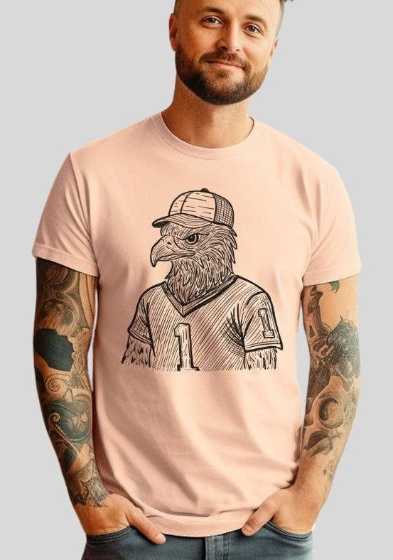 Eagle (Sketched Jersey Mascot) - DTF
