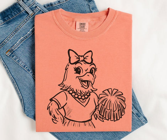 Eagle (Cheer Vintage Sketch Mascot) - DTF