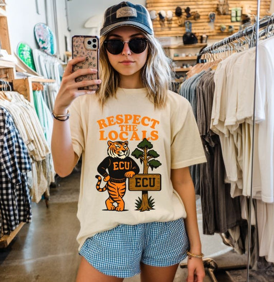 ECU Tigers (Respect the Locals - College) - DTF