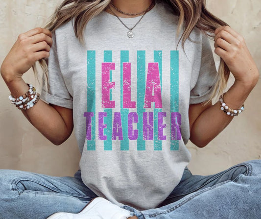 ELA Teacher (School Stripes Grade Levels/Occupations) - DTF