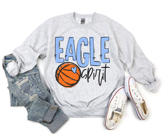 Team Go Spirit Eagles (Basketball - Columbia Blue) - DTF