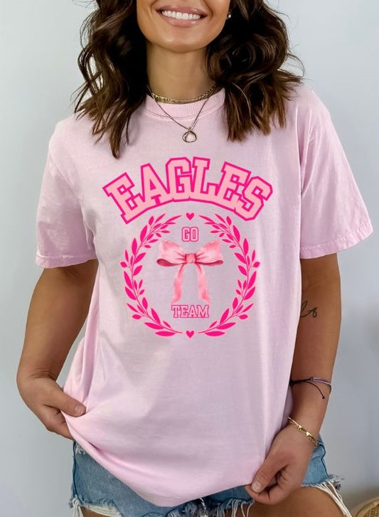 Eagles (Coquette Pink Bows) - DTF
