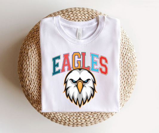 Eagles (multi-colored mascot) - DTF