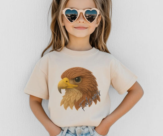Falcons (Faux Yarn Mascot) - DTF