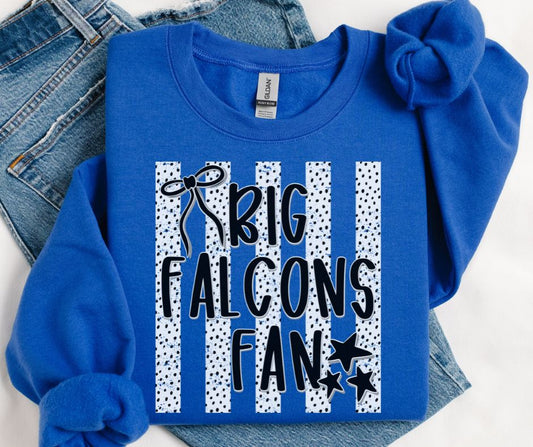 Falcons (Dottie Stripes Mascot) - DTF
