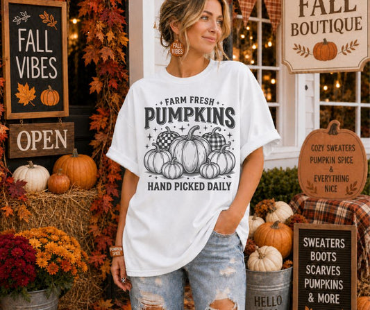 Farm Fresh Pumpkins - DTF