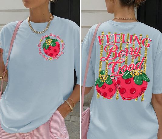 Feeling Berry Good (2-in-1 front/back combo) - DTF