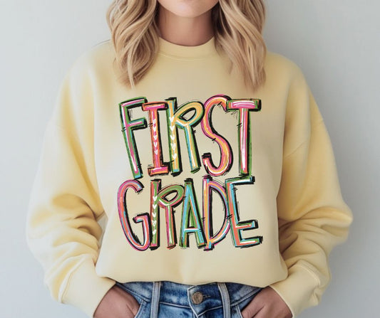 First Grade (Pixie School Set) - DTF
