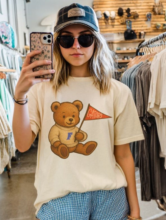 Florida (Teddy Bear Pennant) - DTF