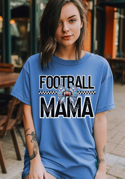 Football Mama (Bow) - DTF