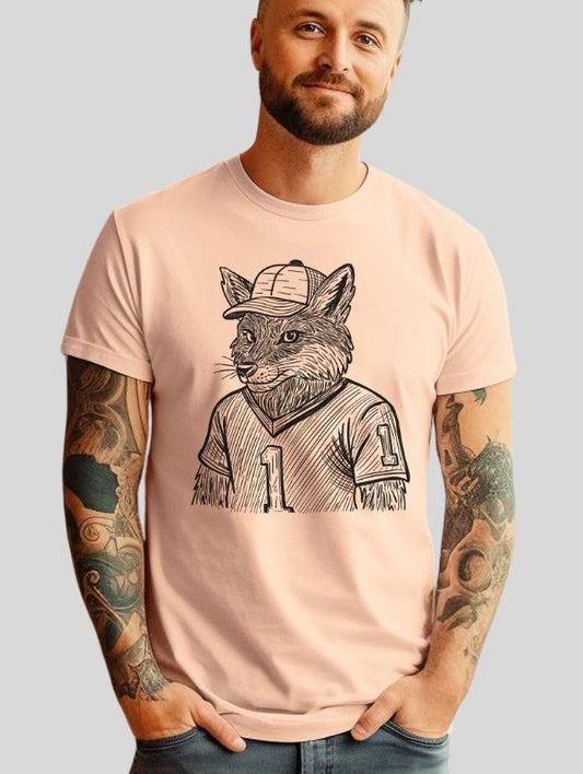 Fox (Sketched Jersey Mascot) - DTF