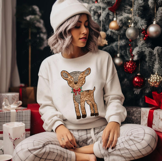 Reindeer (bling look) - DTF