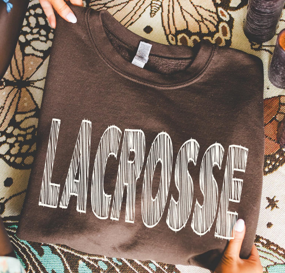 Lacrosse (Sports Scribble) - DTF
