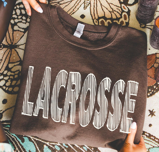 Lacrosse (Sports Scribble) - DTF