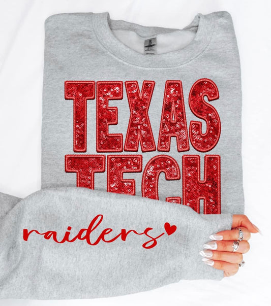 TX Tech (Raiders - Sequins/Embroidery look) - DTF