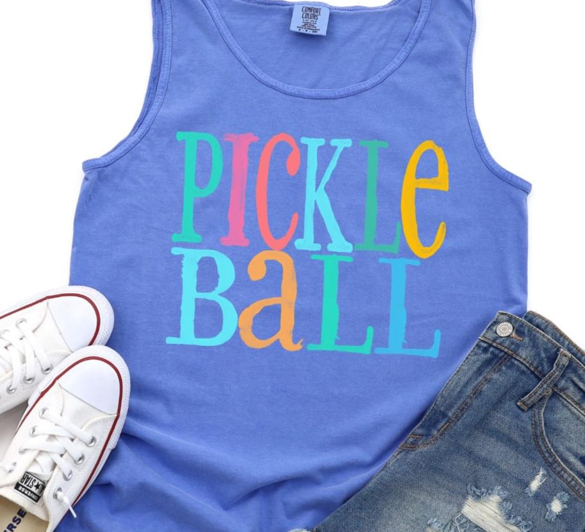 Pickle Ball (Watercolor) - DTF