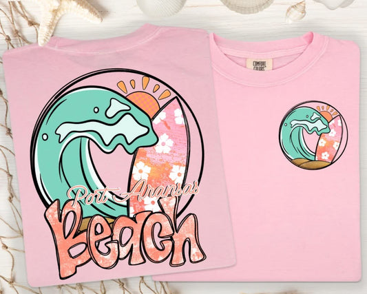 Port Aransas Beach (2-in-1 front/back combo) - DTF