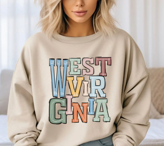 West Virginia (Boho States) - DTF