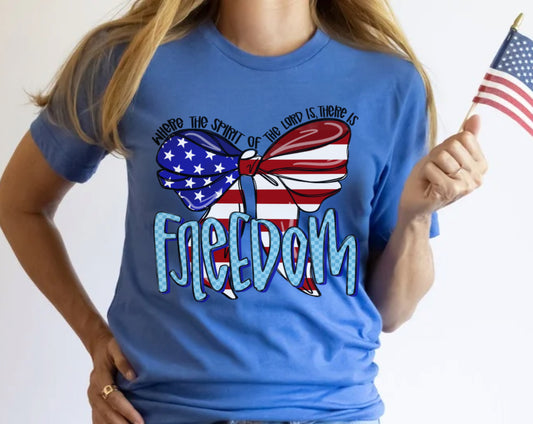 Freedom Bow (Spirit of the Lord) - DTF