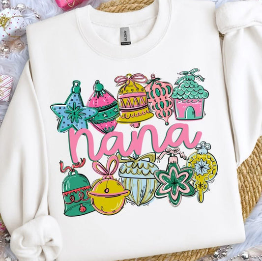 Nana (Ornament Name Frame) - DTF