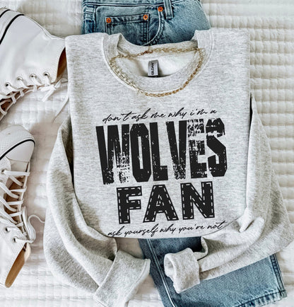 Wolves (Don't Ask Me Why Spirit Mascot) - DTF