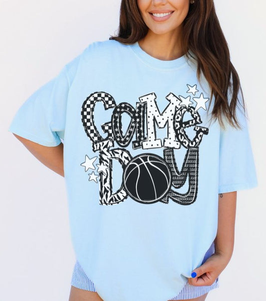 Game Day Basketball Stars - DTF
