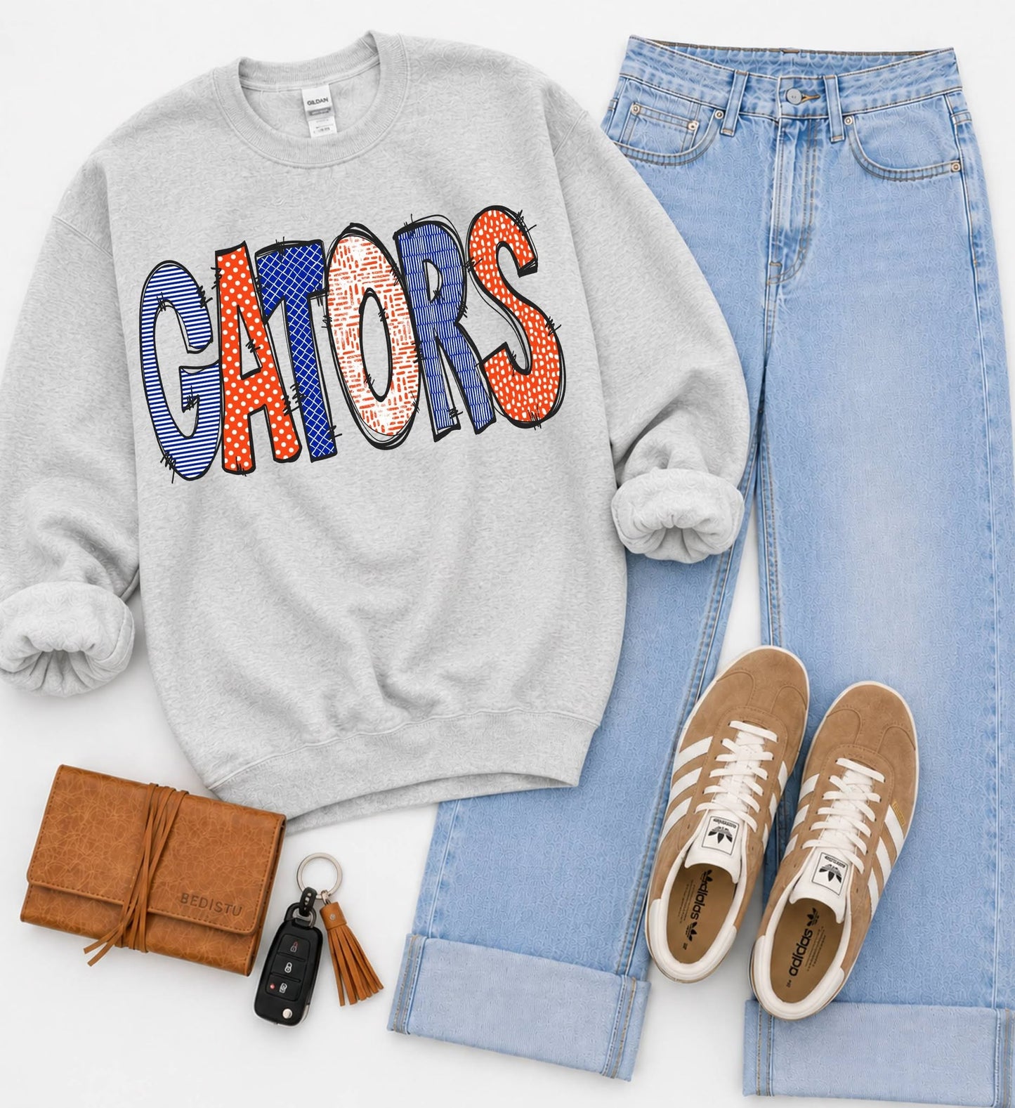 Gators (Doodle Pattern College) - DTF