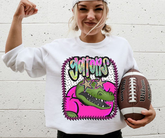 Gators (Pink Jersey Mascots) - DTF