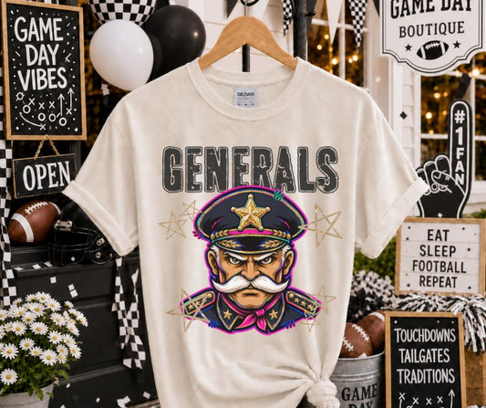 Generals (Grunge Varsity Mascot) - DTF