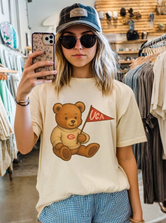 Georgia (Teddy Bear Pennant) - DTF