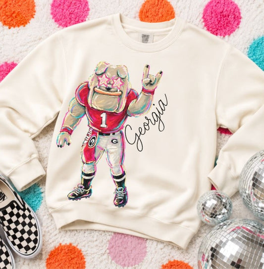 Georgia (Rockin Mascot College) - DTF