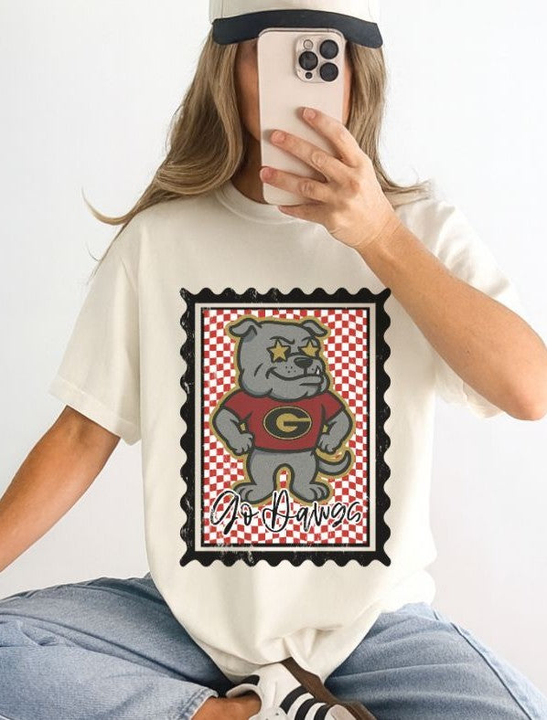 Georgia (Vintage Postage Stamp Mascot) - DTF