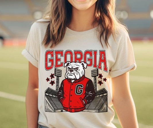 Georgia (College Letterman Mascot) - DTF