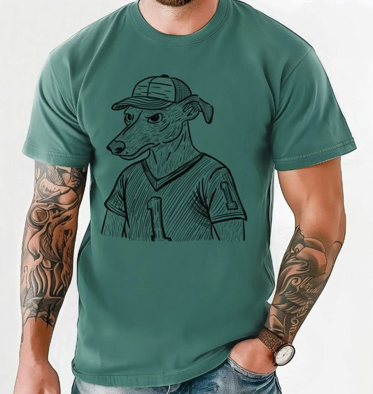 Greyhound (Sketched Jersey Mascot) - DTF