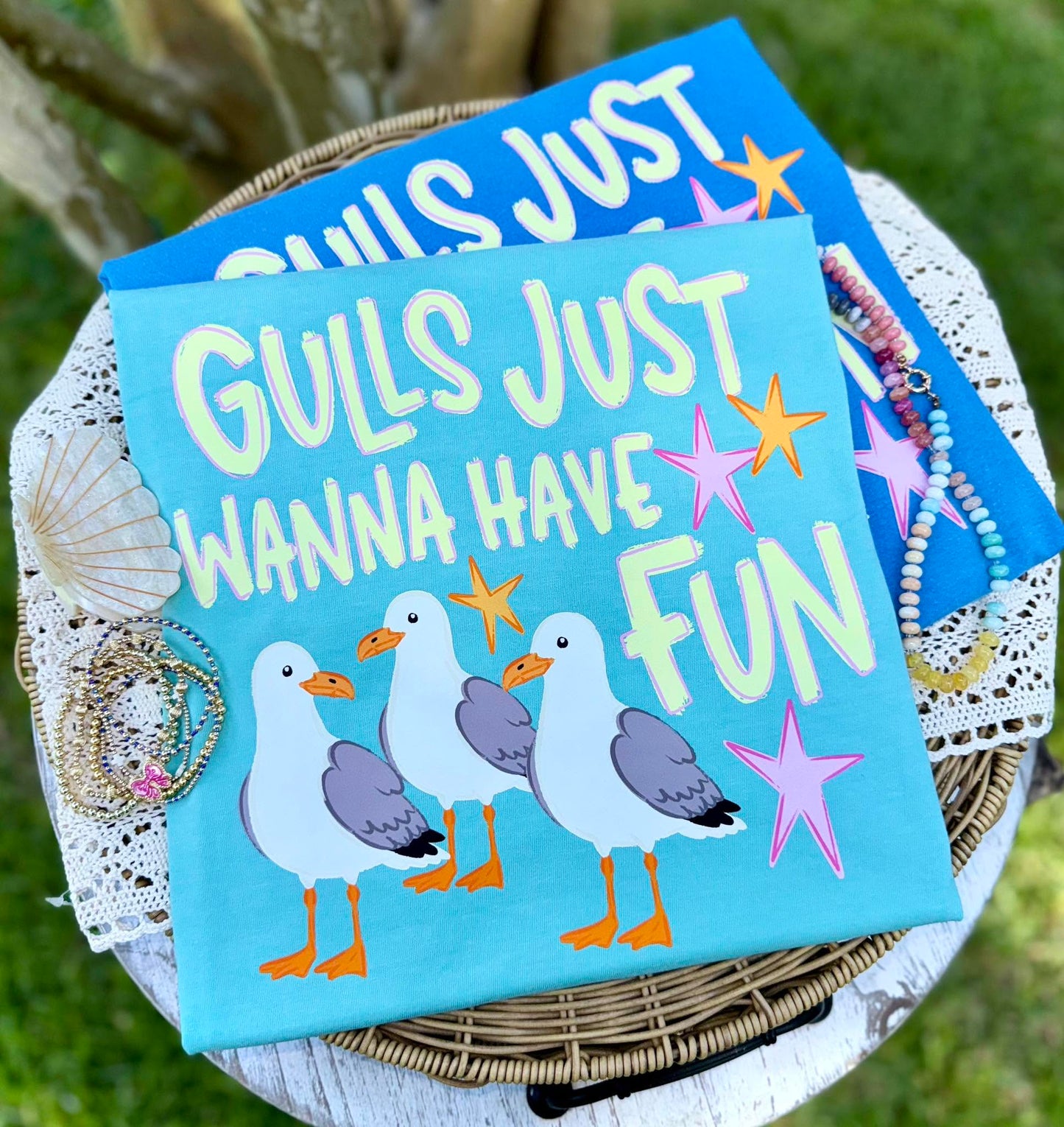 Gulls Just Wanna Have Fun - DTF