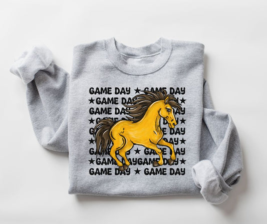 Game Day Repeat - Mustangs - DTF