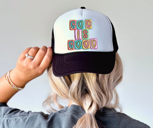 God is Good (faux 3D look) - DTF