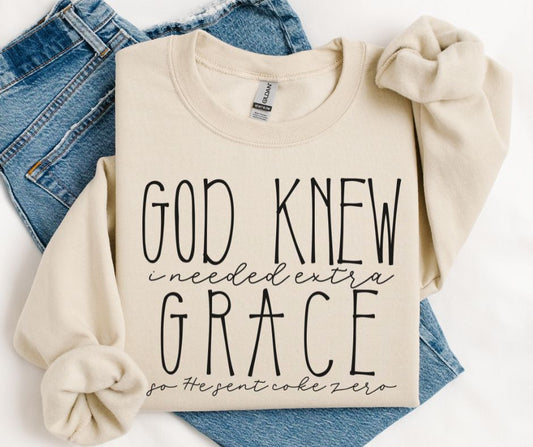 God knew I needed extra Grace (Coke Zero) - DTF
