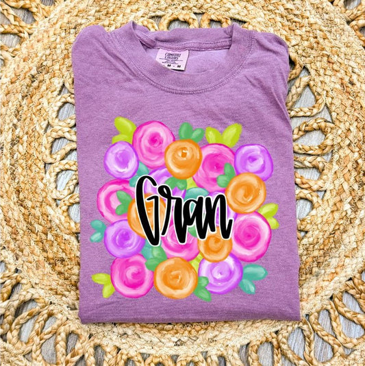 Gran (Mother's Day Floral) - DTF