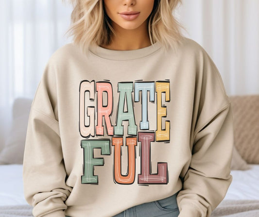 Grateful (Boho Style) - DTF