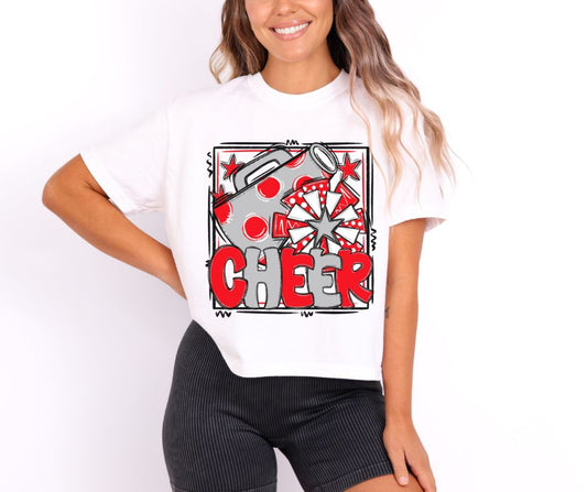 Cheer Collection (gray/red) - DTF