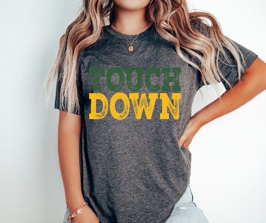 Touch Down (green/yellow gold) - DTF