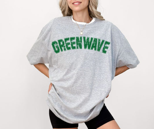 Greenwave (Distressed Arch - Kelly Green) - DTF