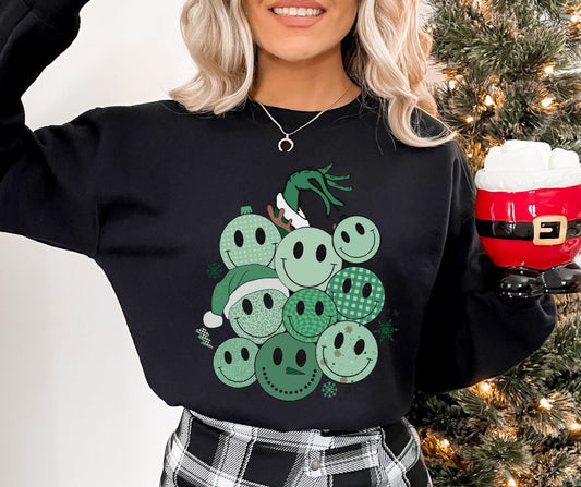 Grinch Christmas Balls - DTF