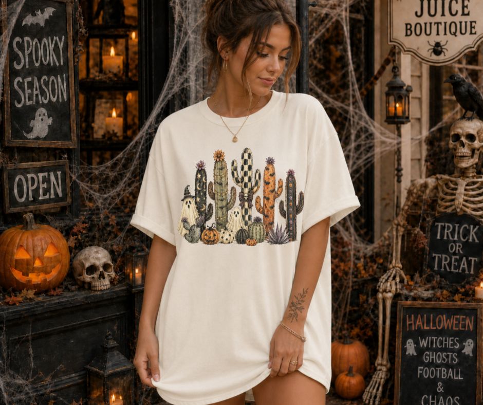 Halloween Western Cactus - DTF