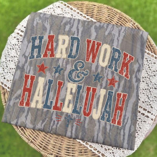 Hard Work Hallelujah - DTF