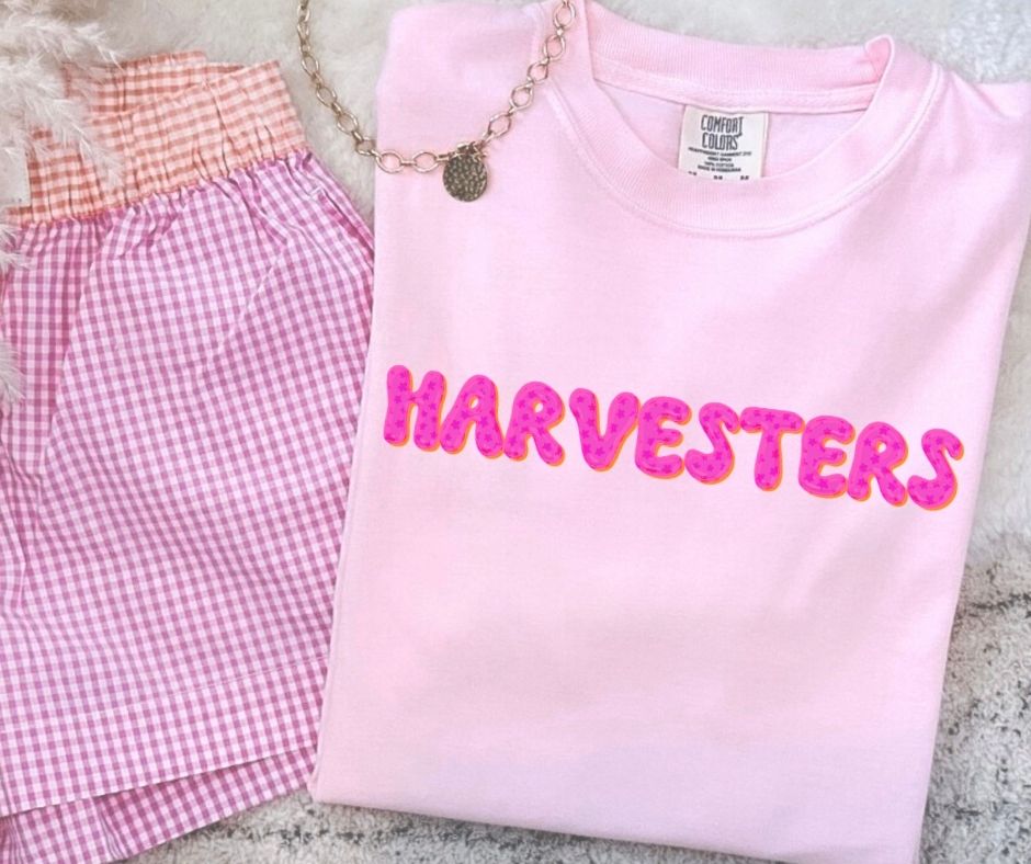 Harvesters (Pink Bubble Stars Mascot) - DTF