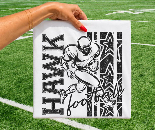 Hawks (Football Season Mascot) - DTF